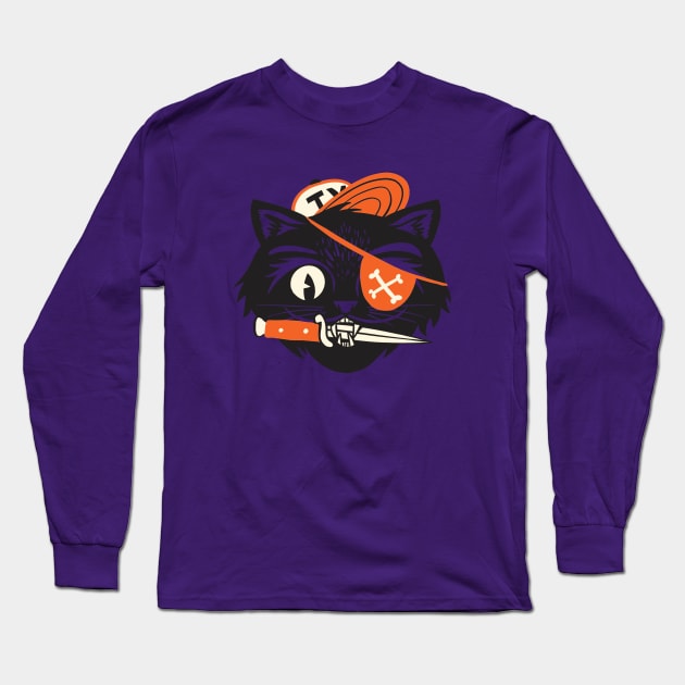 Alley Cat Long Sleeve T-Shirt by sombreroinc